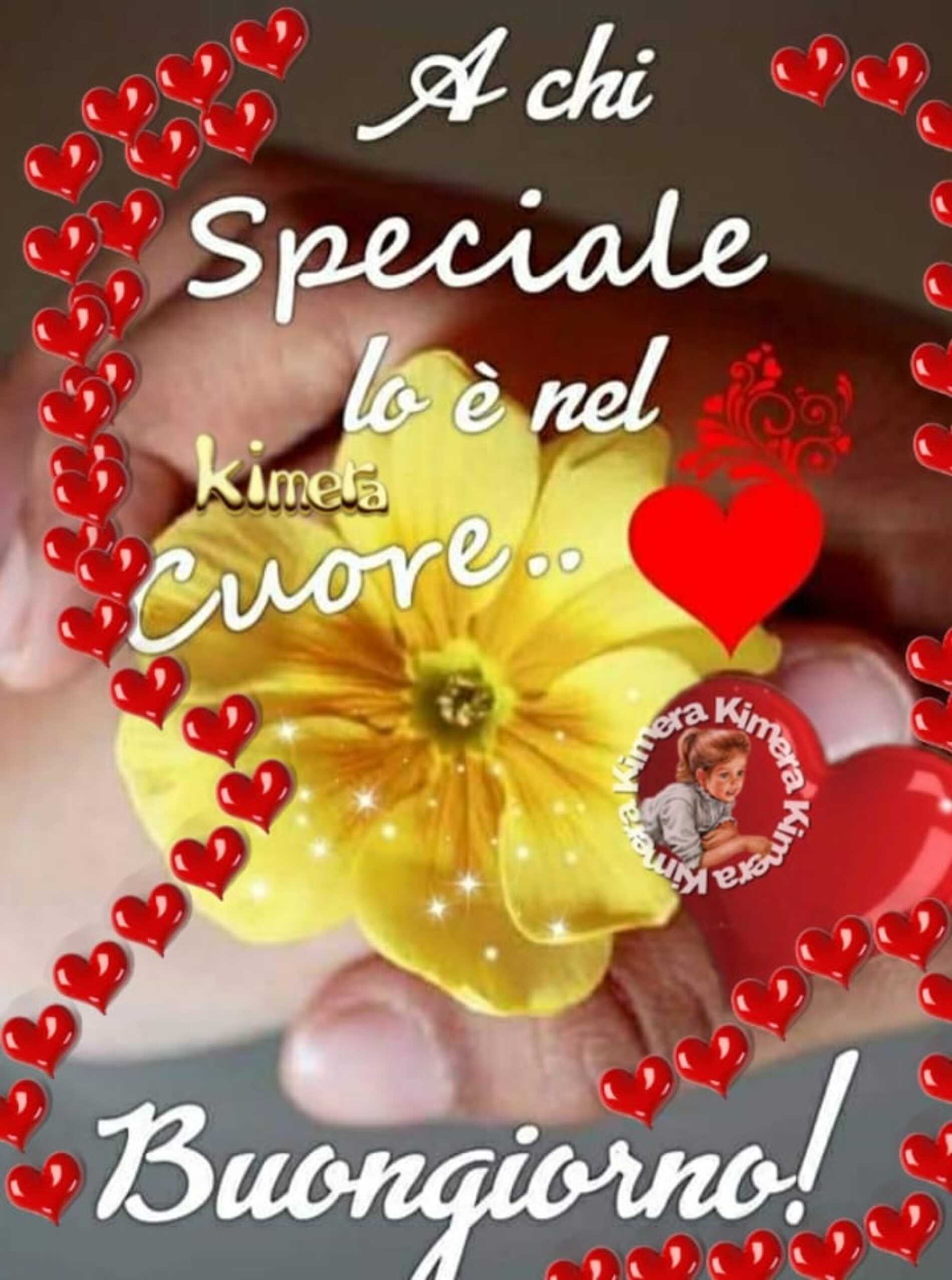 A chi speciale lo è nel cuore buongiorno