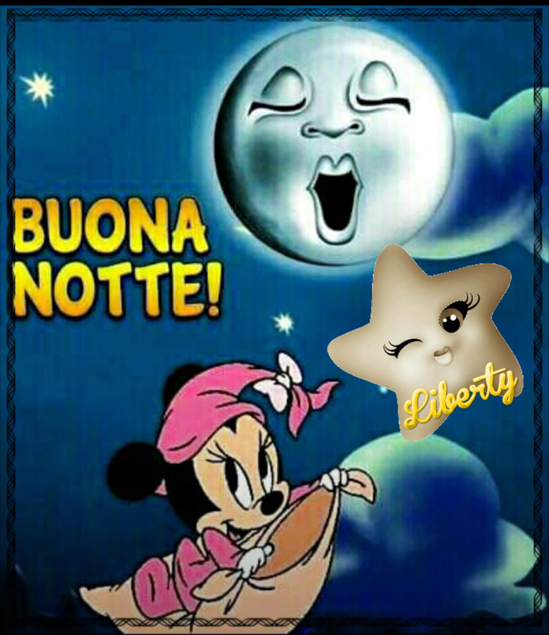 Anche questa giornata è volata via buona notte a tutti 3