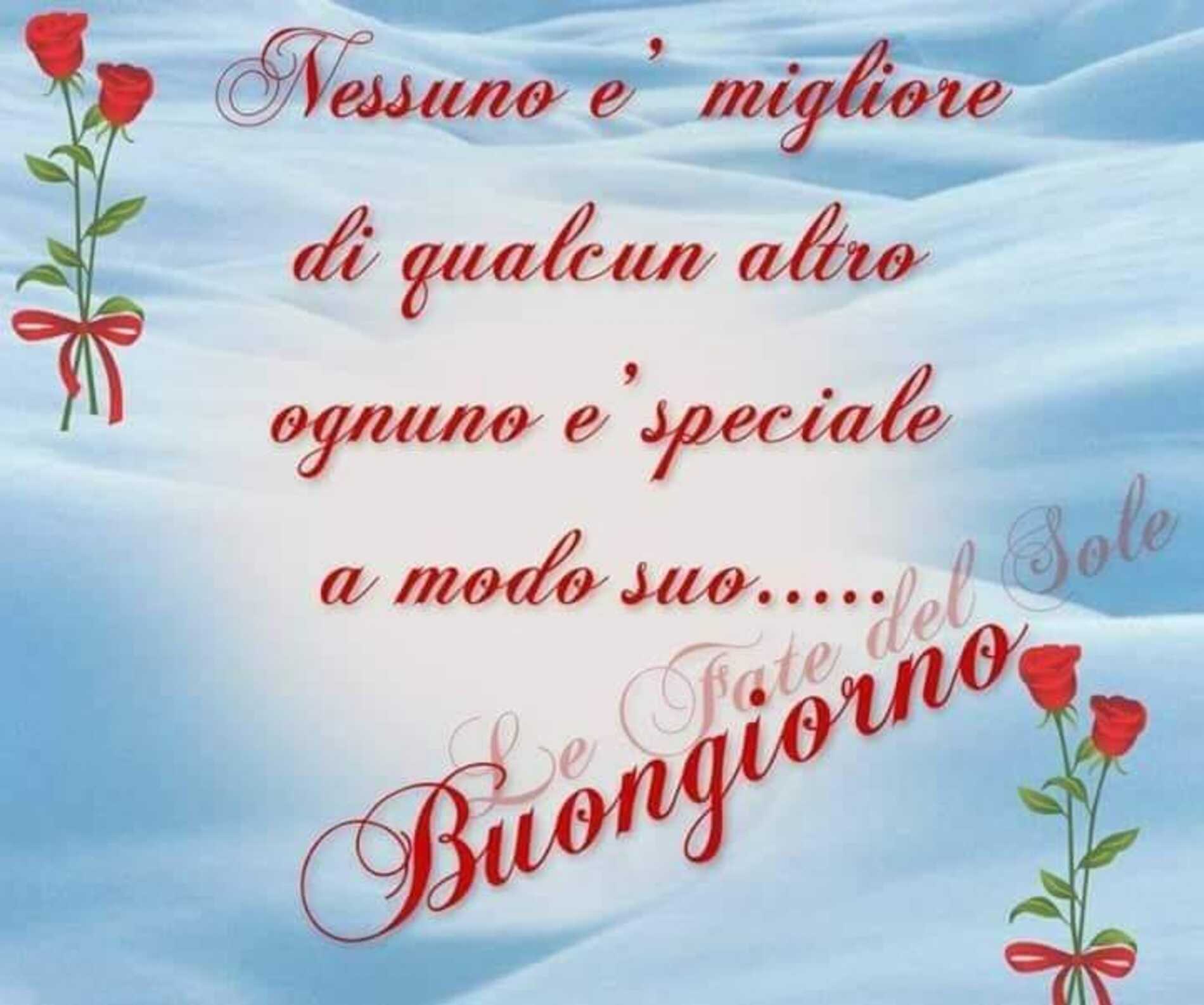 Auguro il buongiorno a tutti i miei amici 6