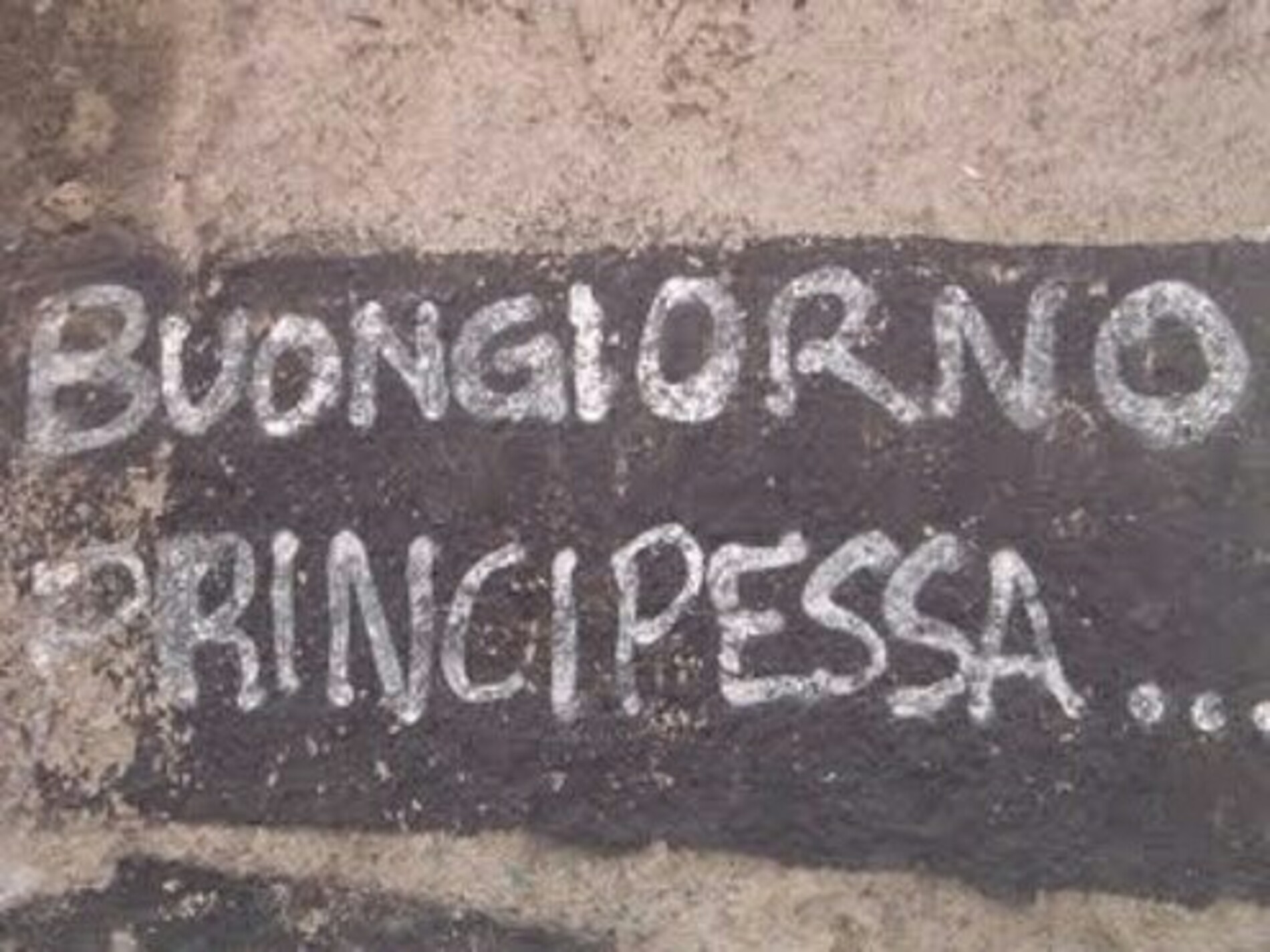 Buongiorno Principessa