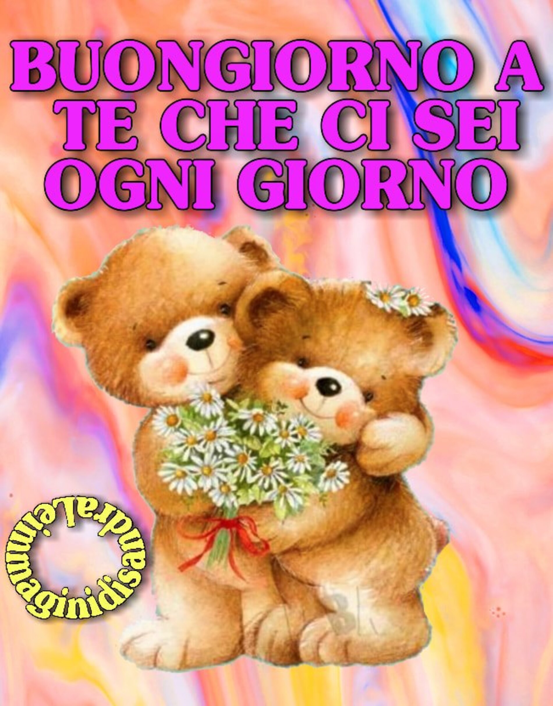 Buongiorno a te che ci sei ogni giorno