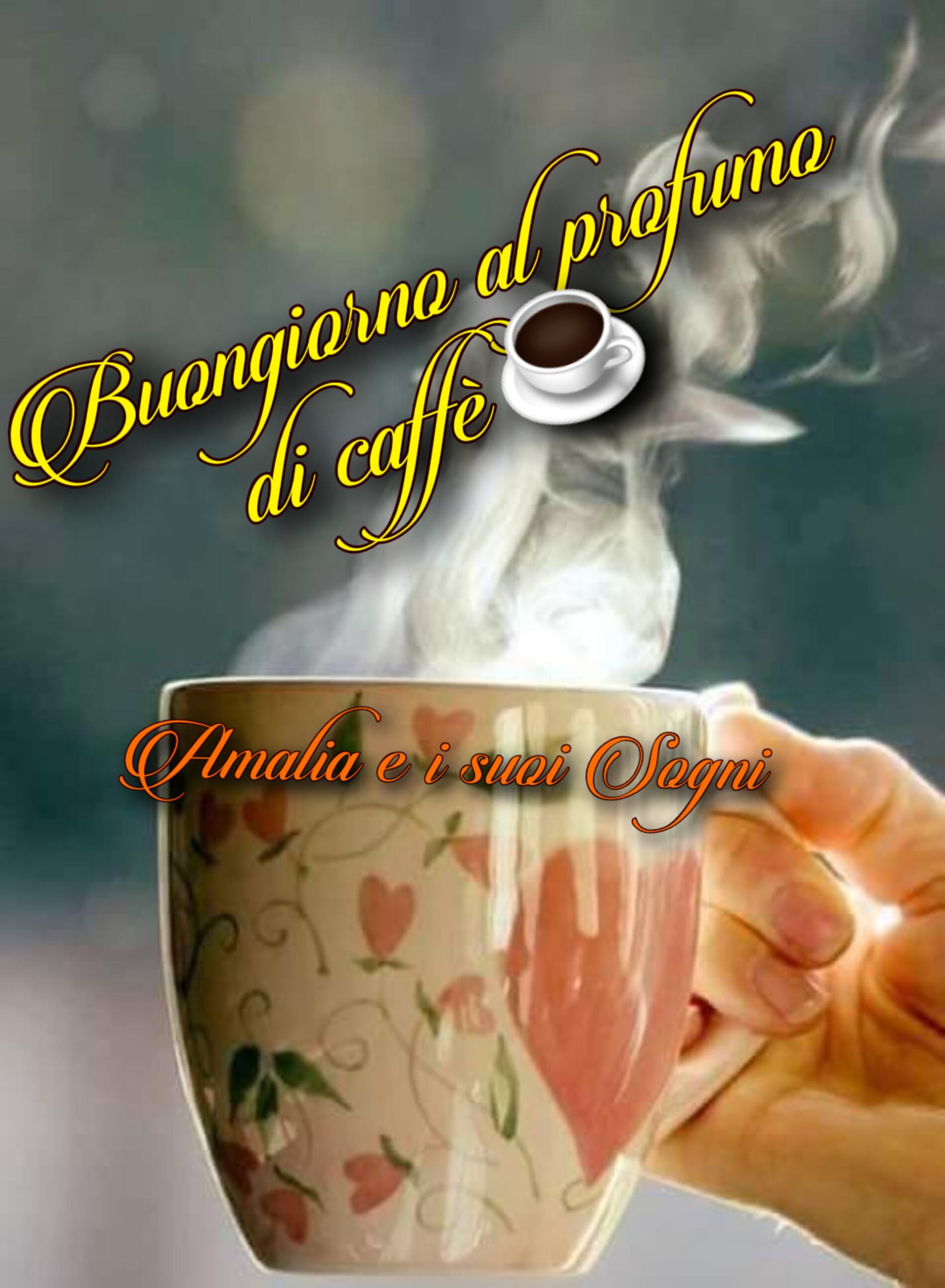 Buongiorno al profumo di caffè