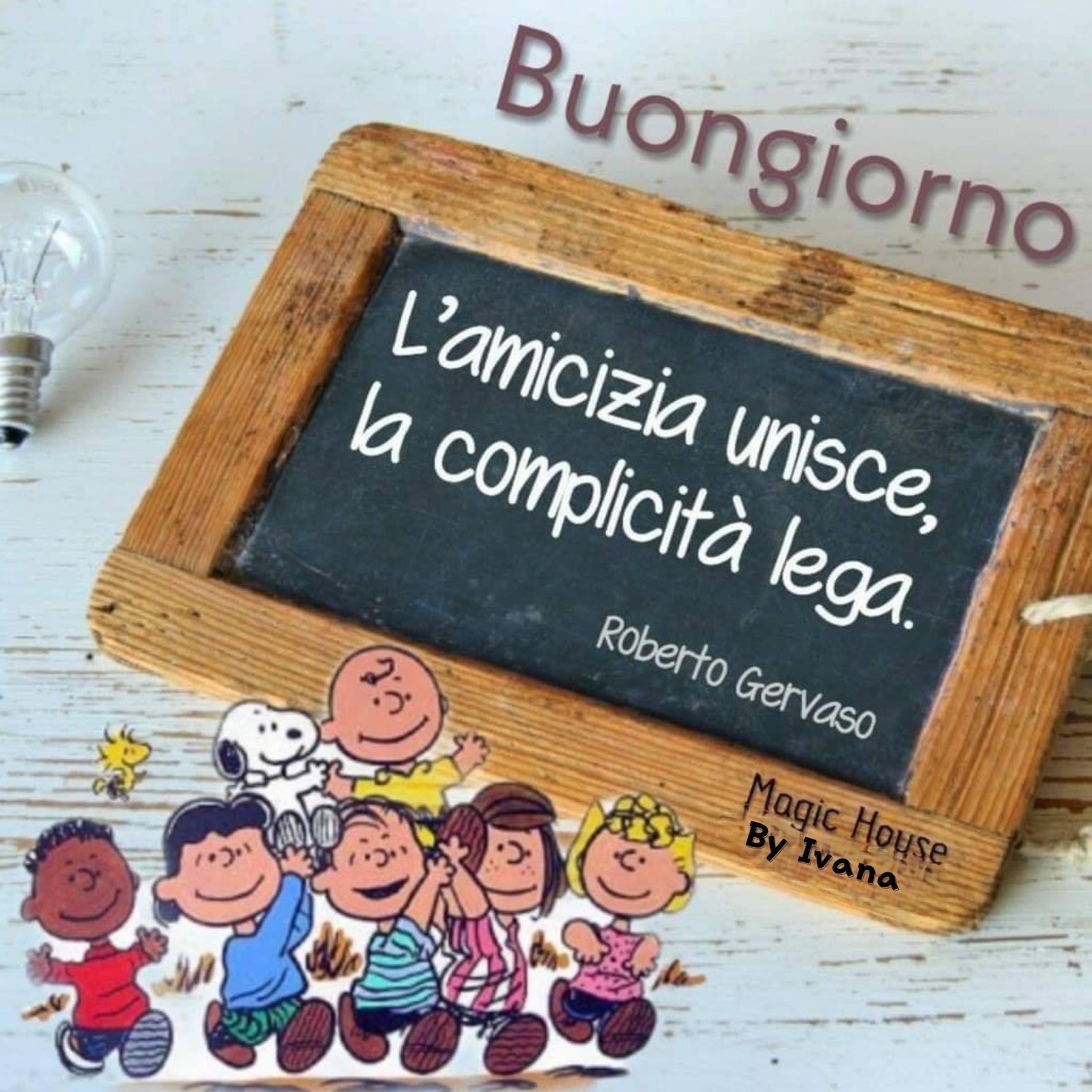 Buongiorno amicizia