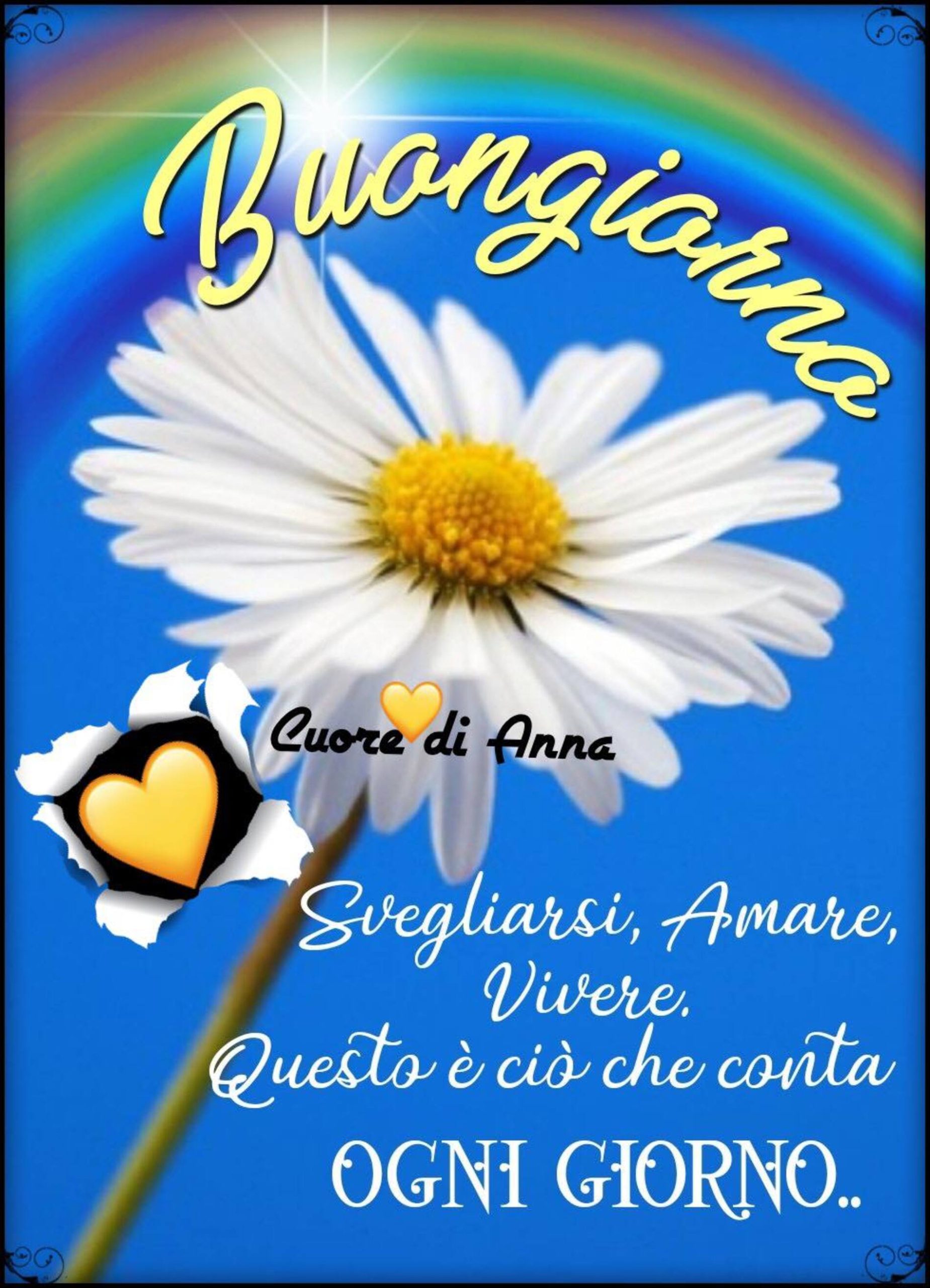 Buongiorno cuore di Anna