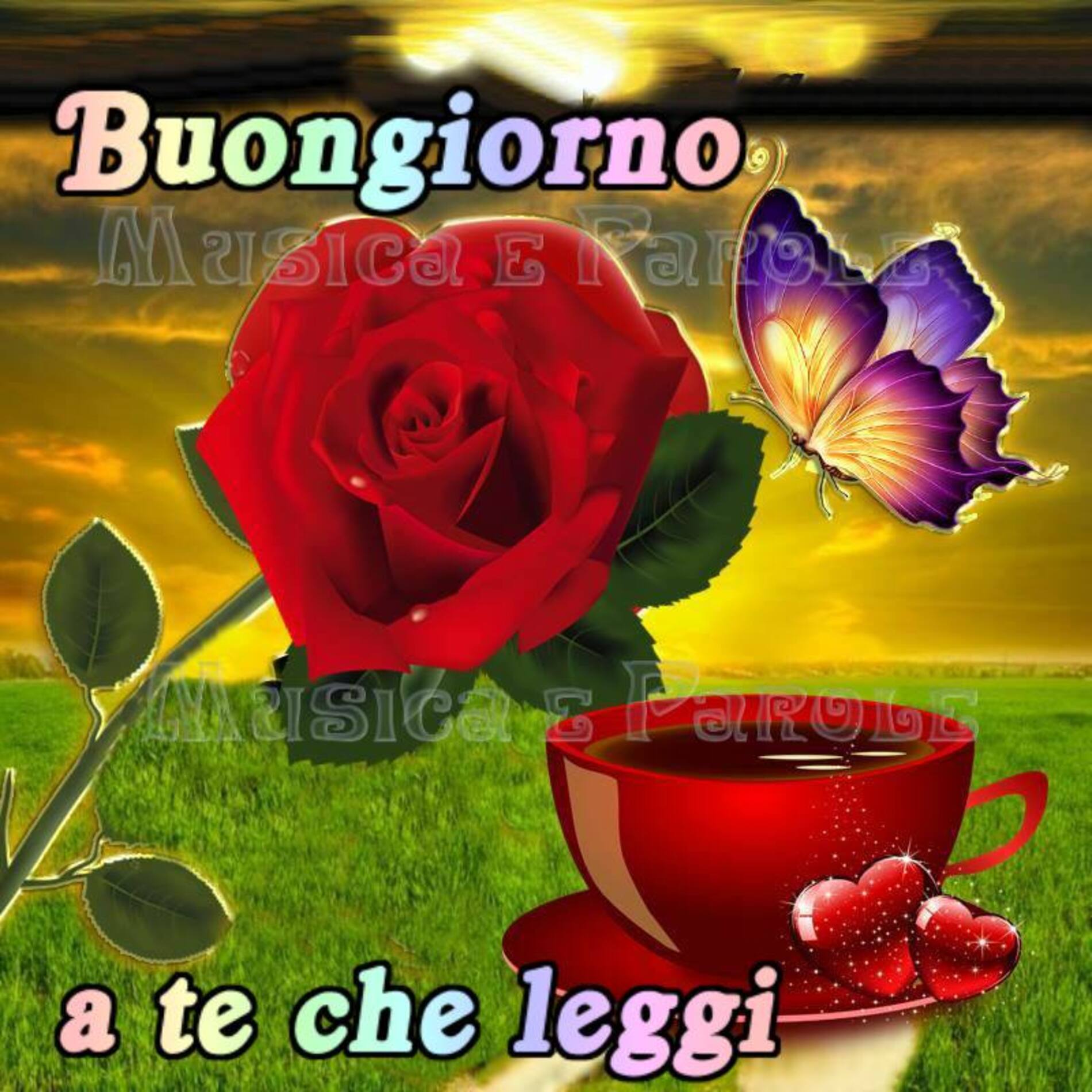 Buongiorno e buon risveglio agli amici 1