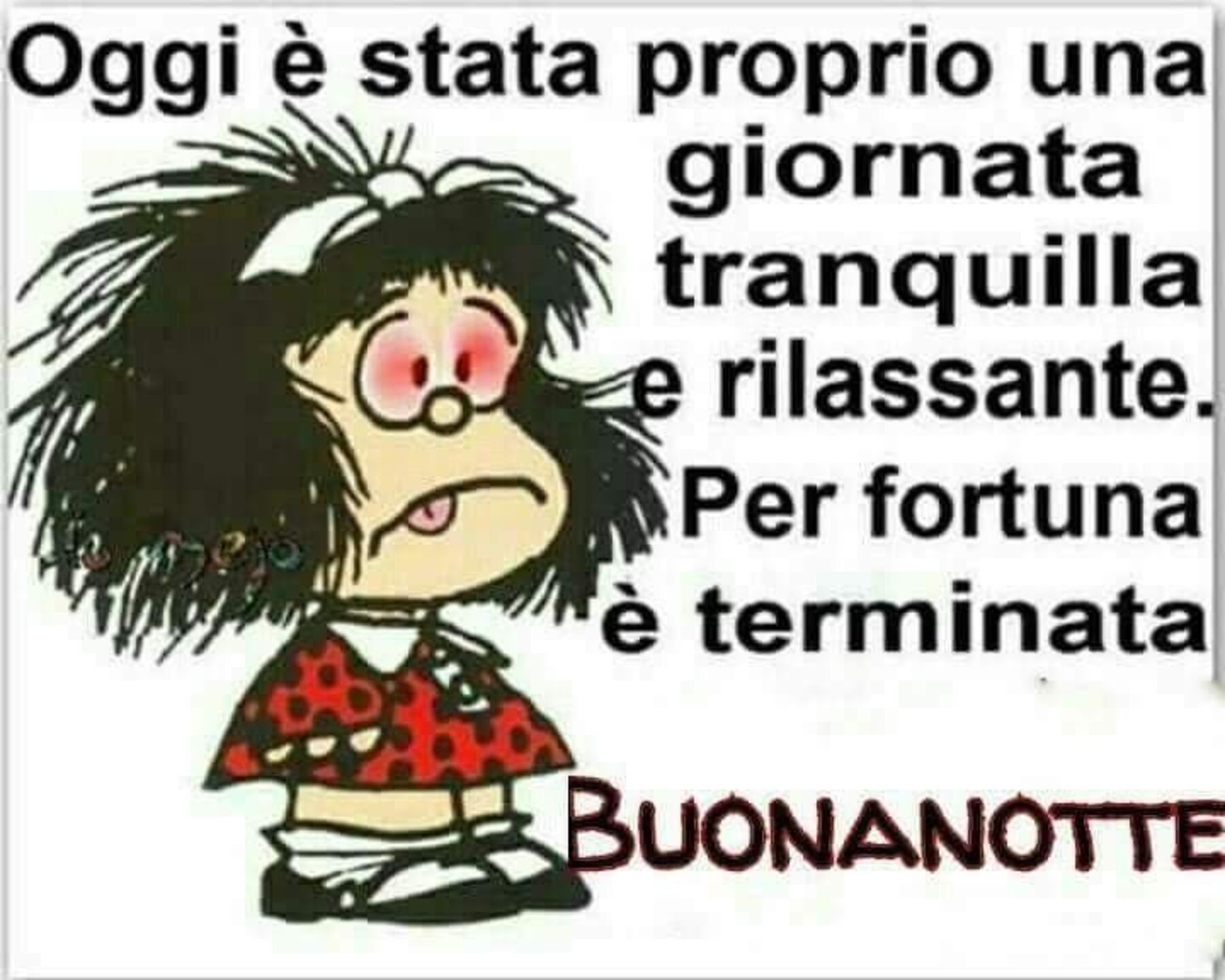 Buonanotte Mafalda