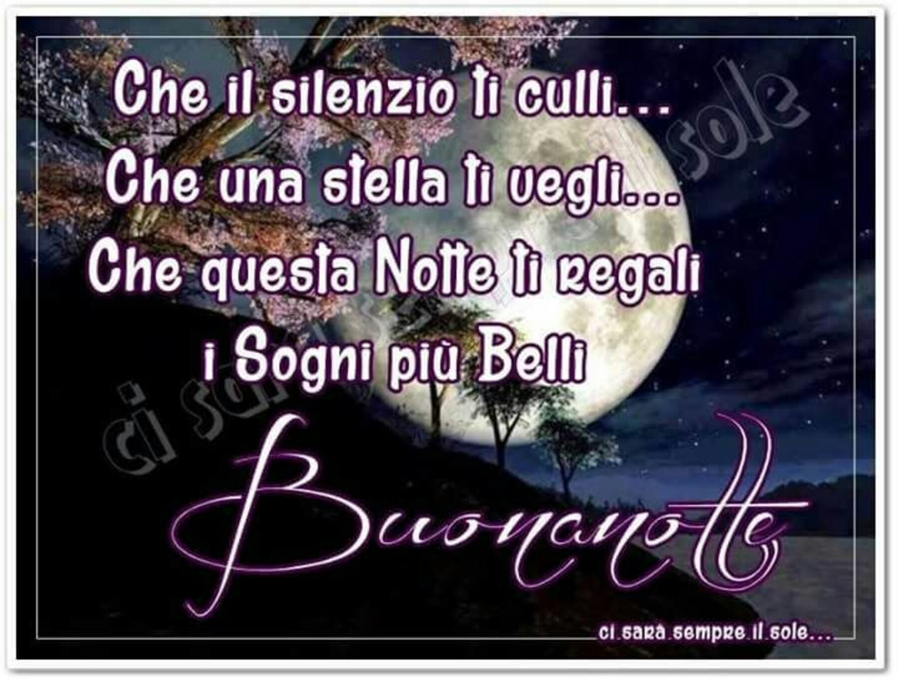 Buonanotte a domani un abbraccio a tutti 3