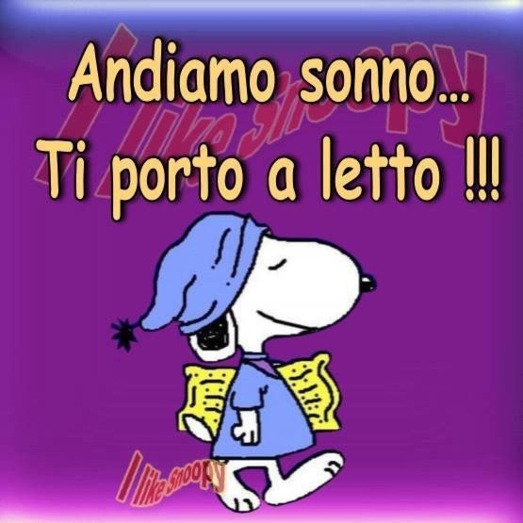 Buonanotte da Snoopy (1)