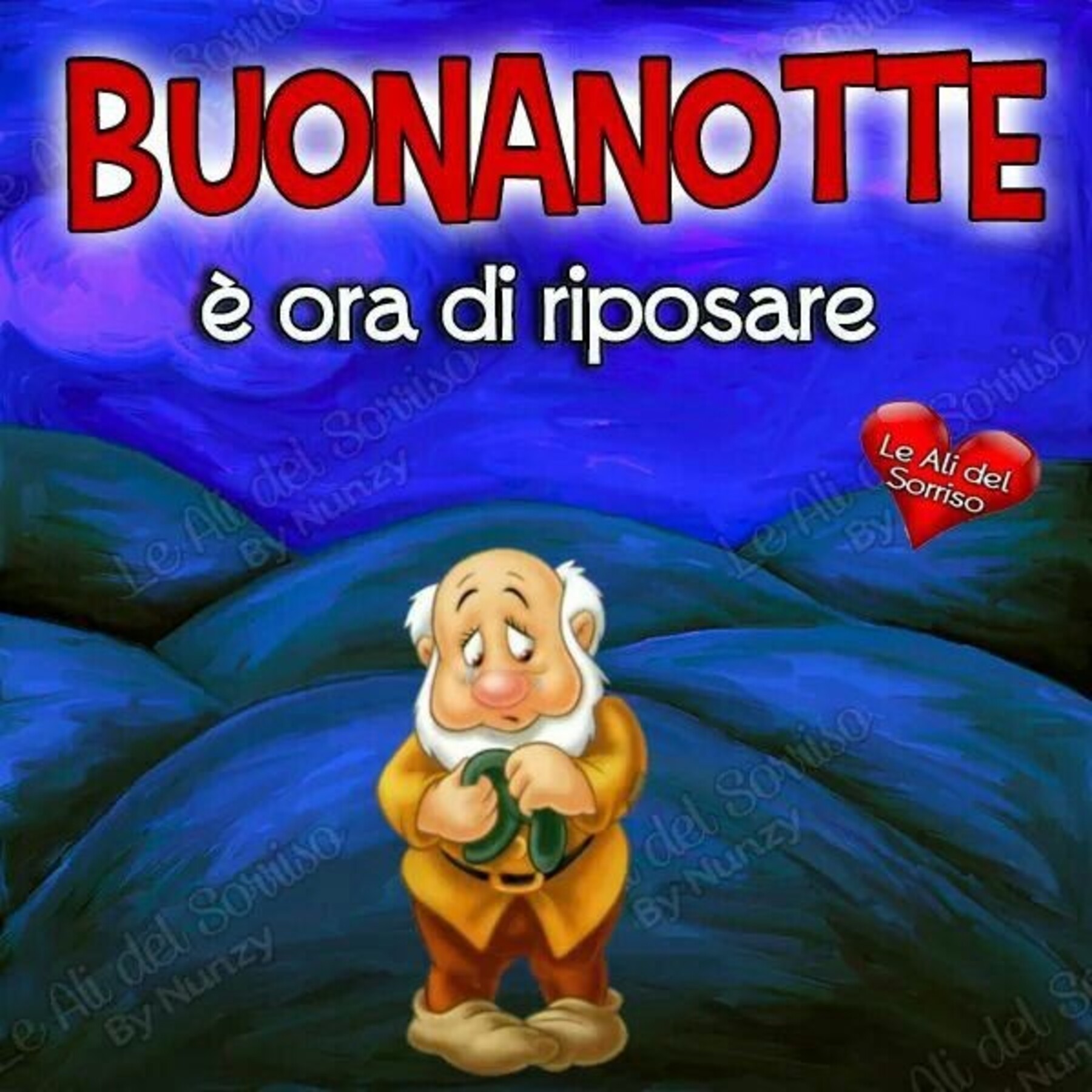 Buonanotte è ora di riposare