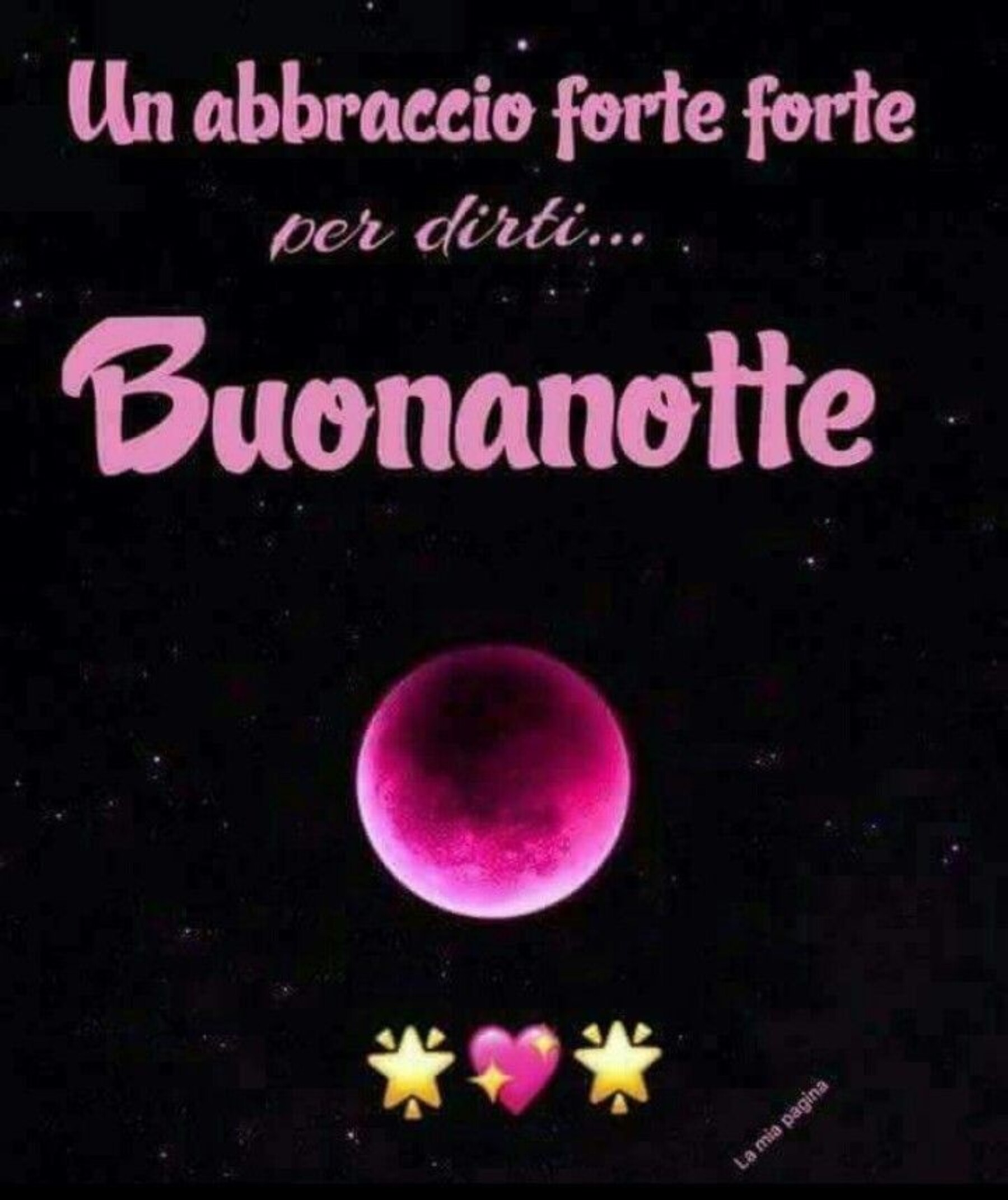 Buonanotte vi abbraccio forte forte 4