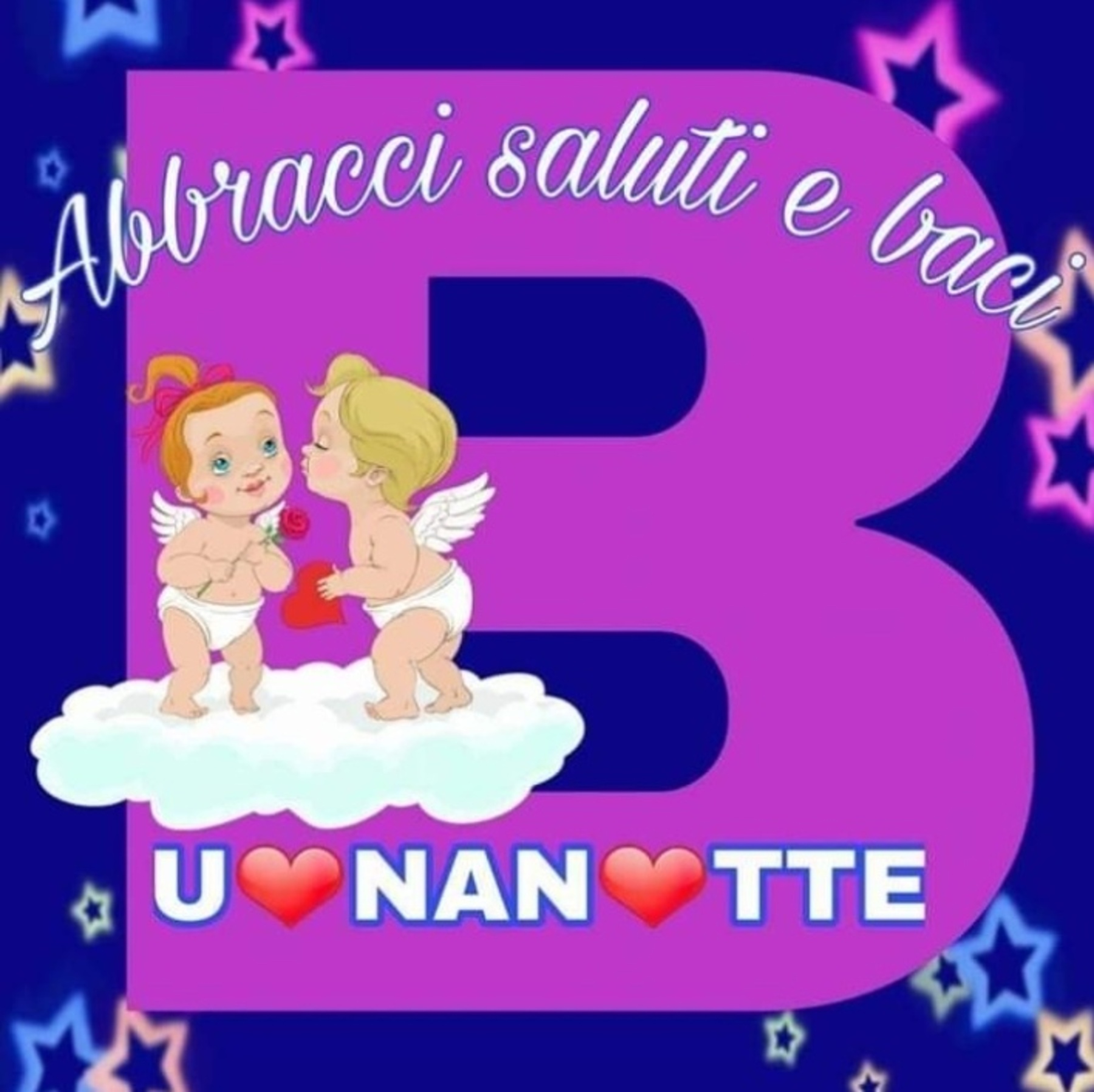 Buonanotte vi abbraccio forte forte 7