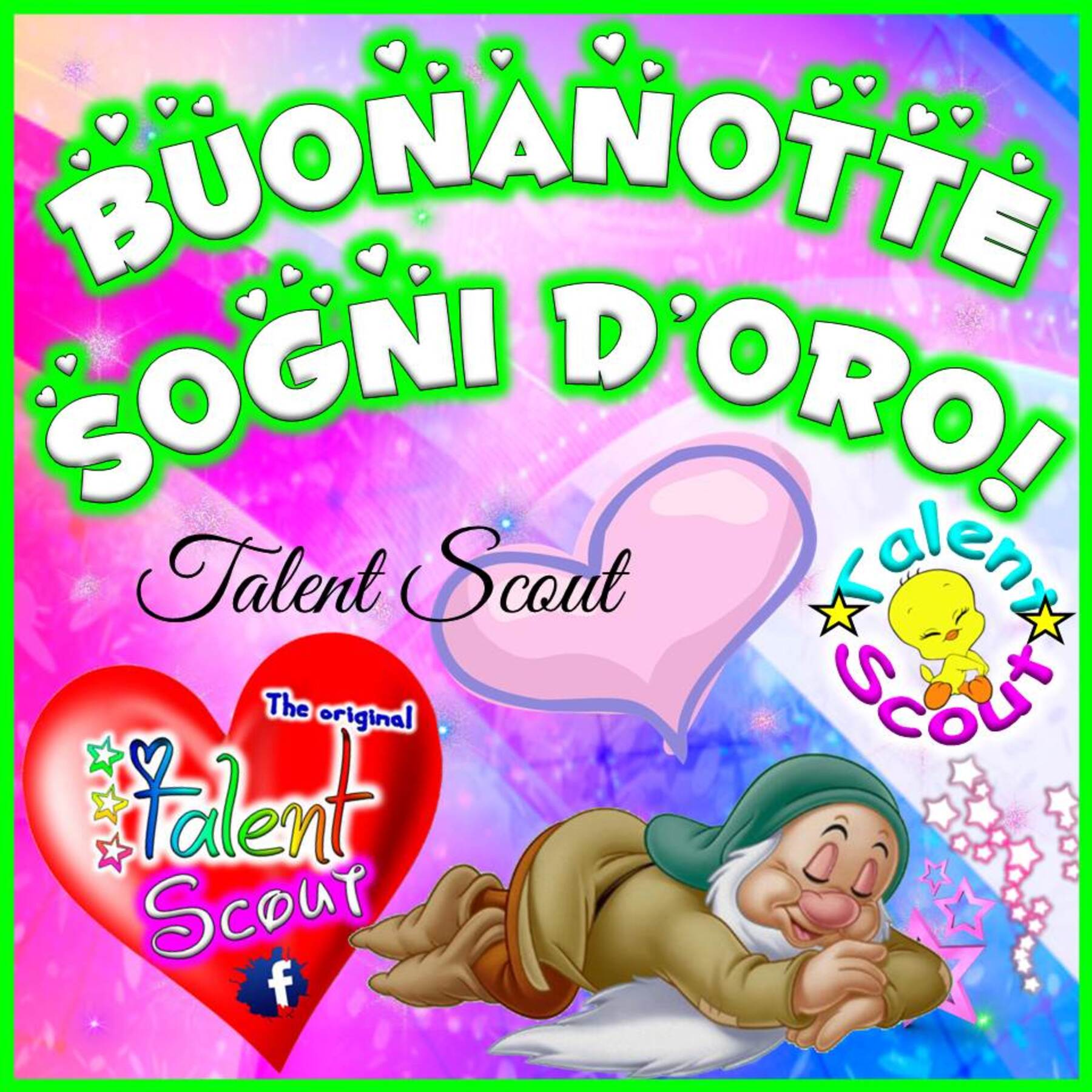 Fate bei sogni buona notte a tutti gli amici 1