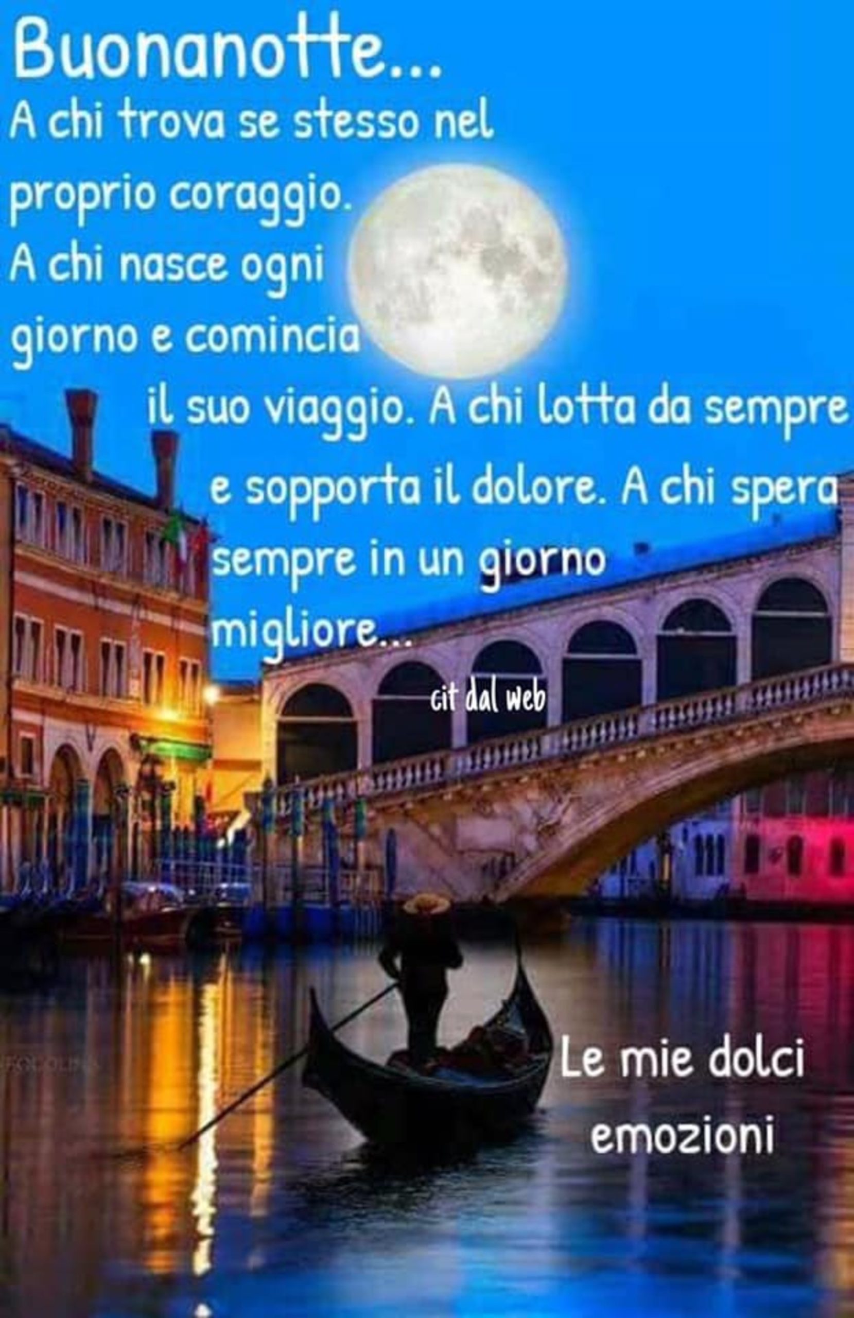 Fate bei sogni buona notte a tutti gli amici 9