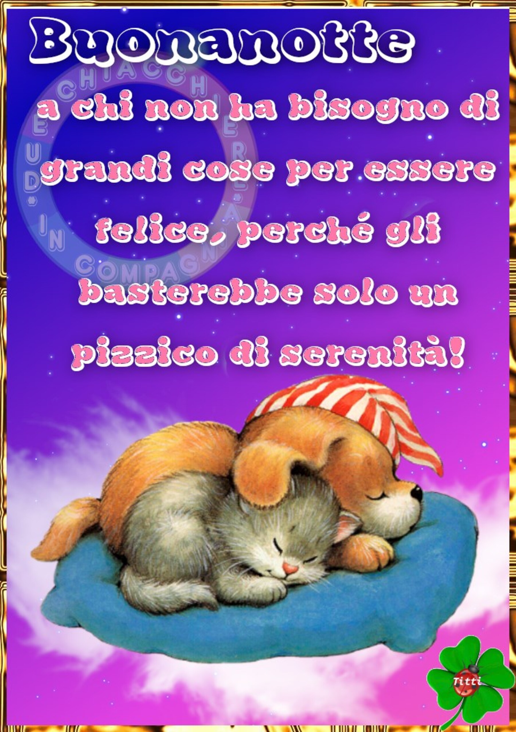 Frasi di buonanotte per i social network 10