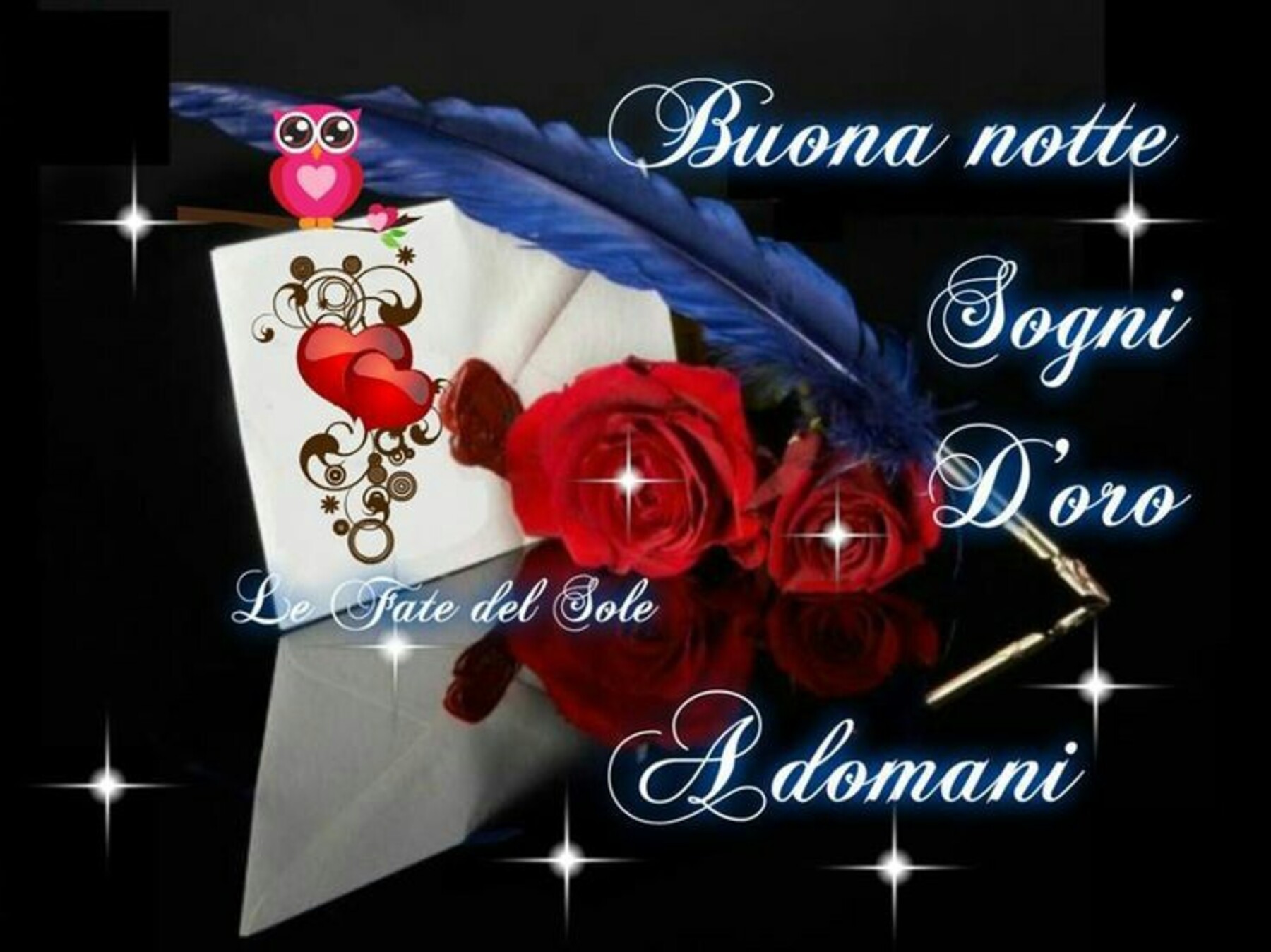 Frasi di buonanotte per i social network 8