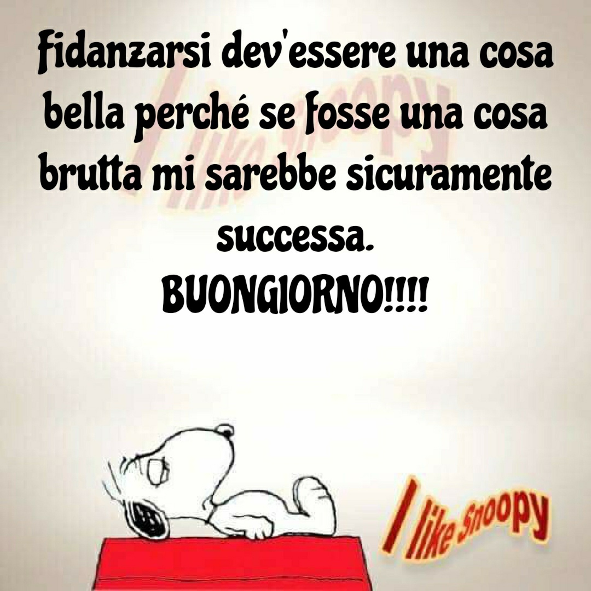 Immagini buongiorno e buona giornata con Snoopy (1)