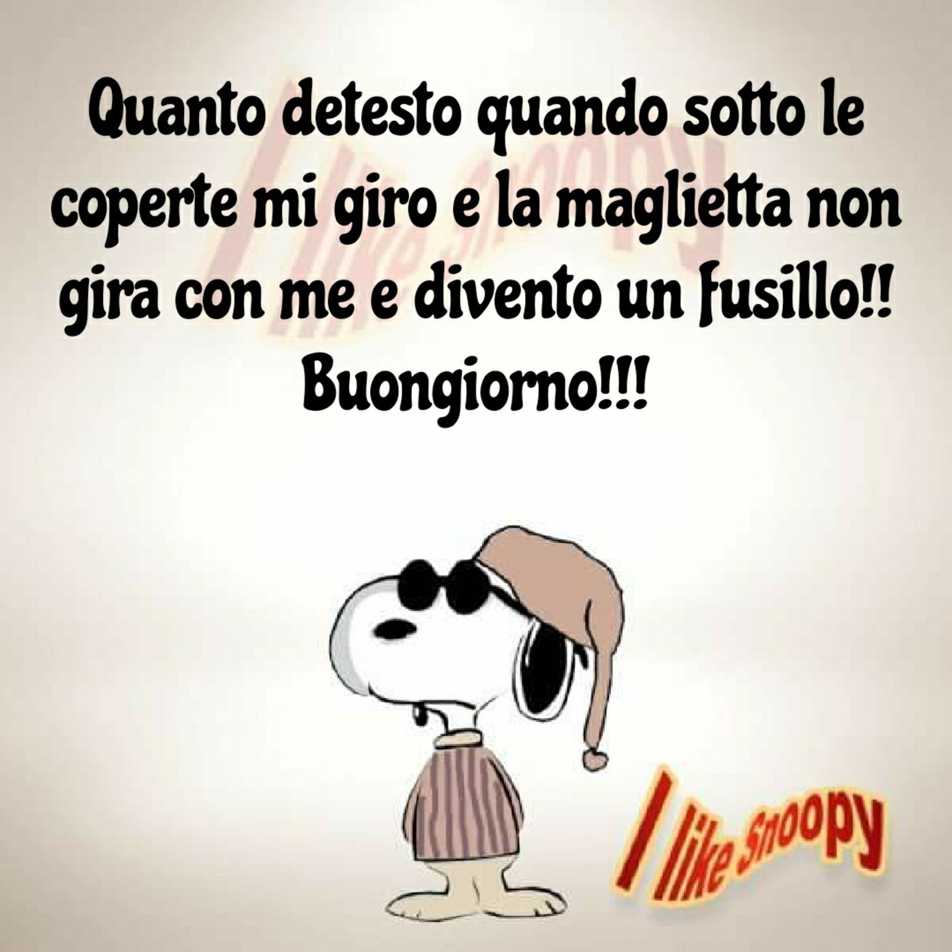 Immagini buongiorno e buona giornata con Snoopy (9)