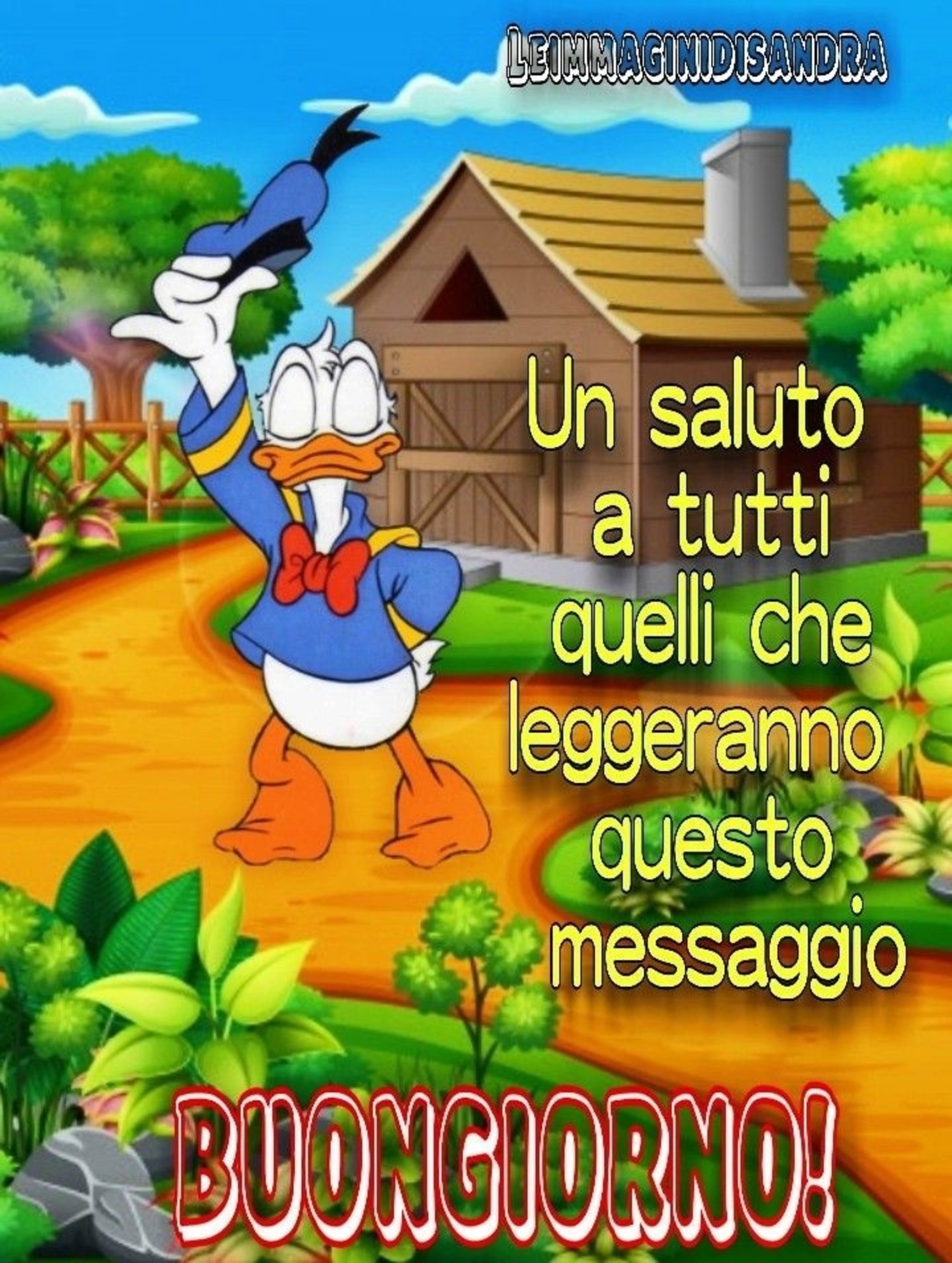 Un saluto a tutti quelli che leggeranno questo messaggio