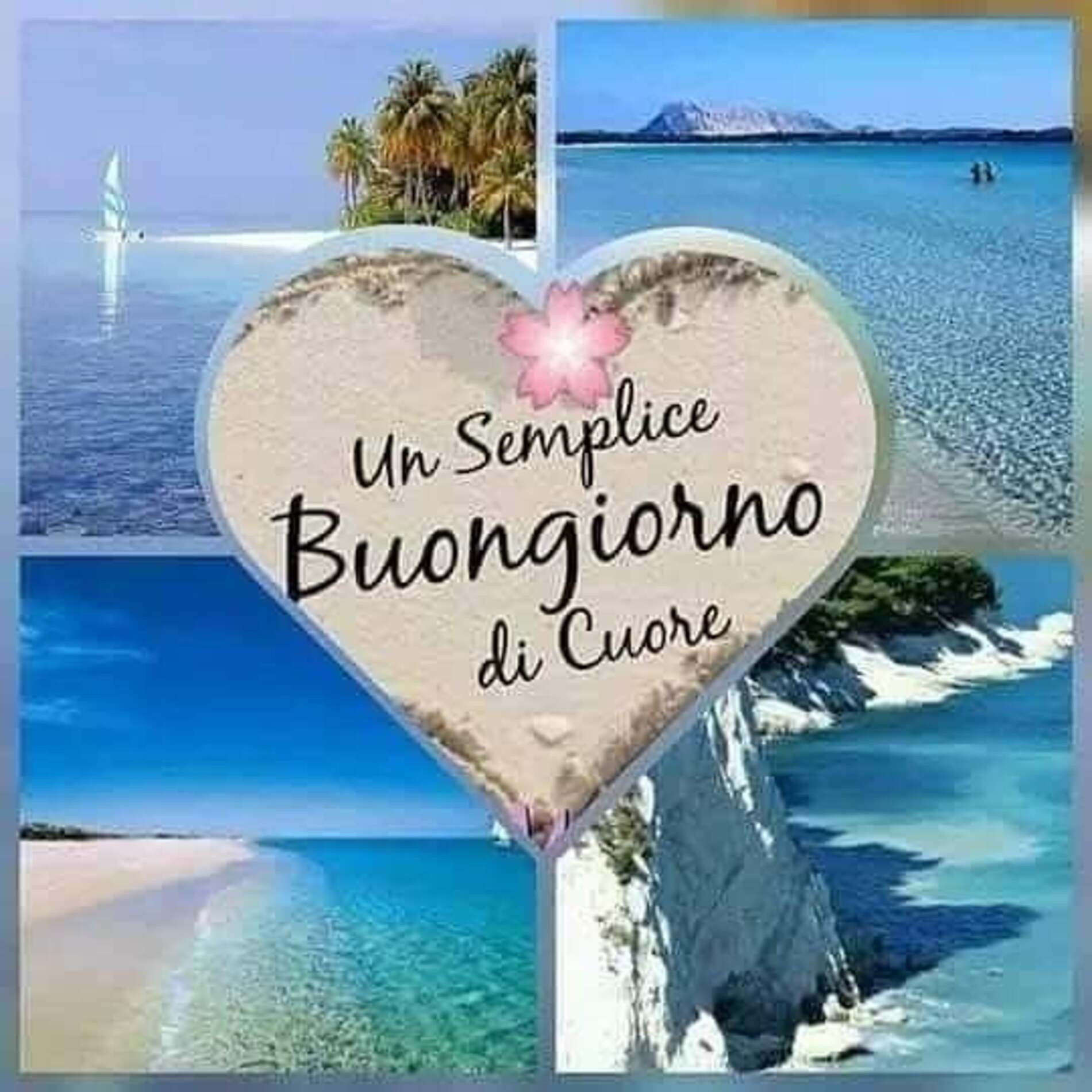 Un semplice buongiorno di cuore