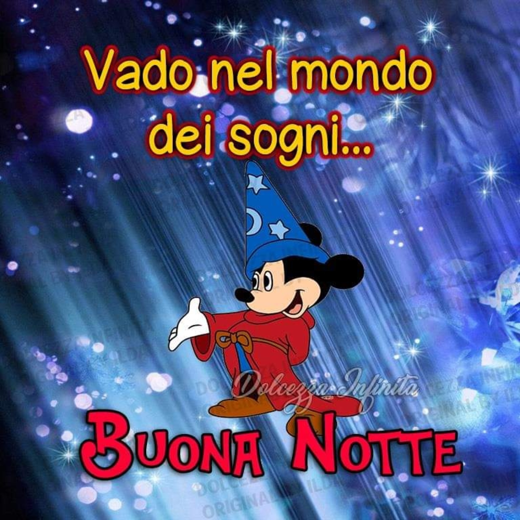 Vado nel mondo dei sogni buona notte 7