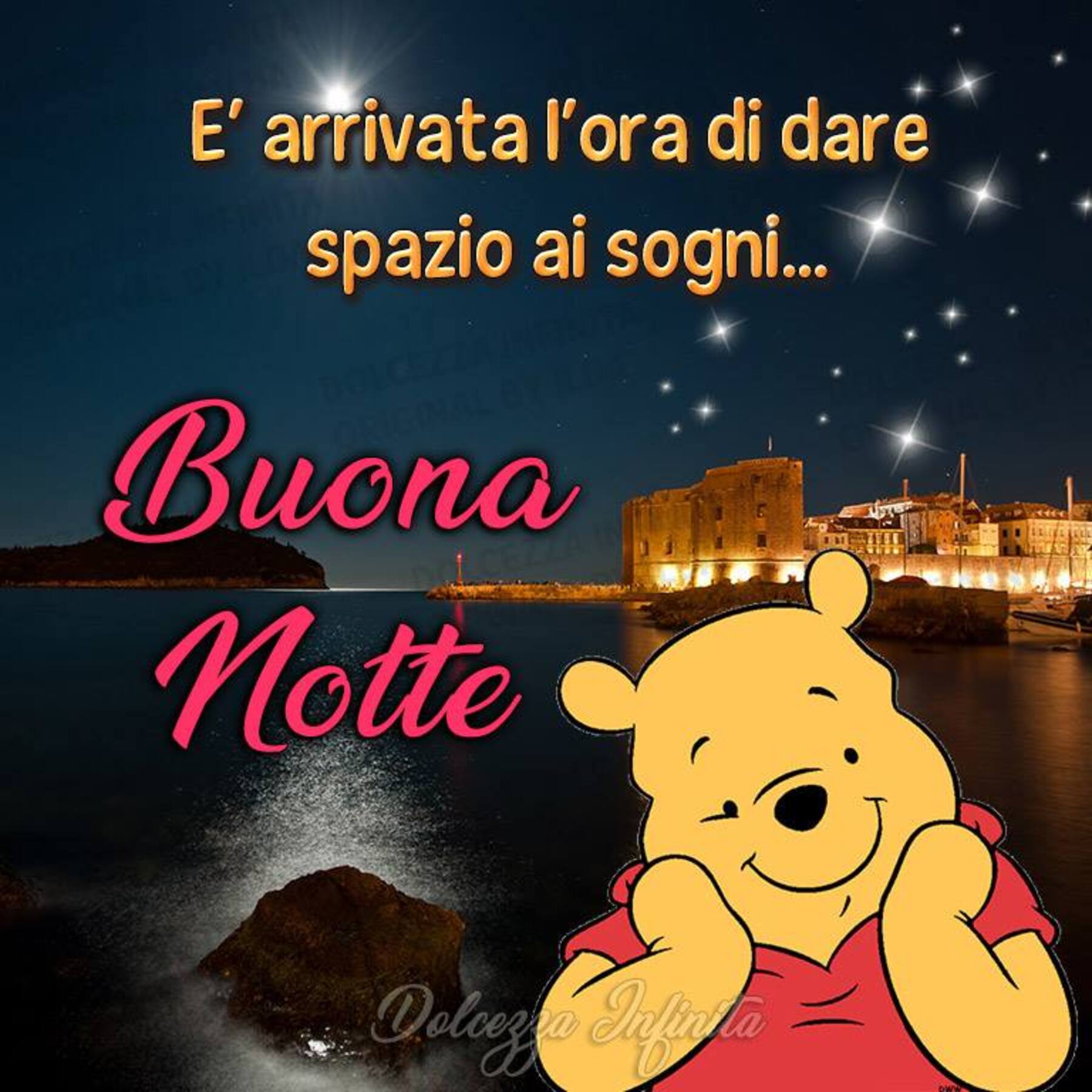 Winnie Pooh notte