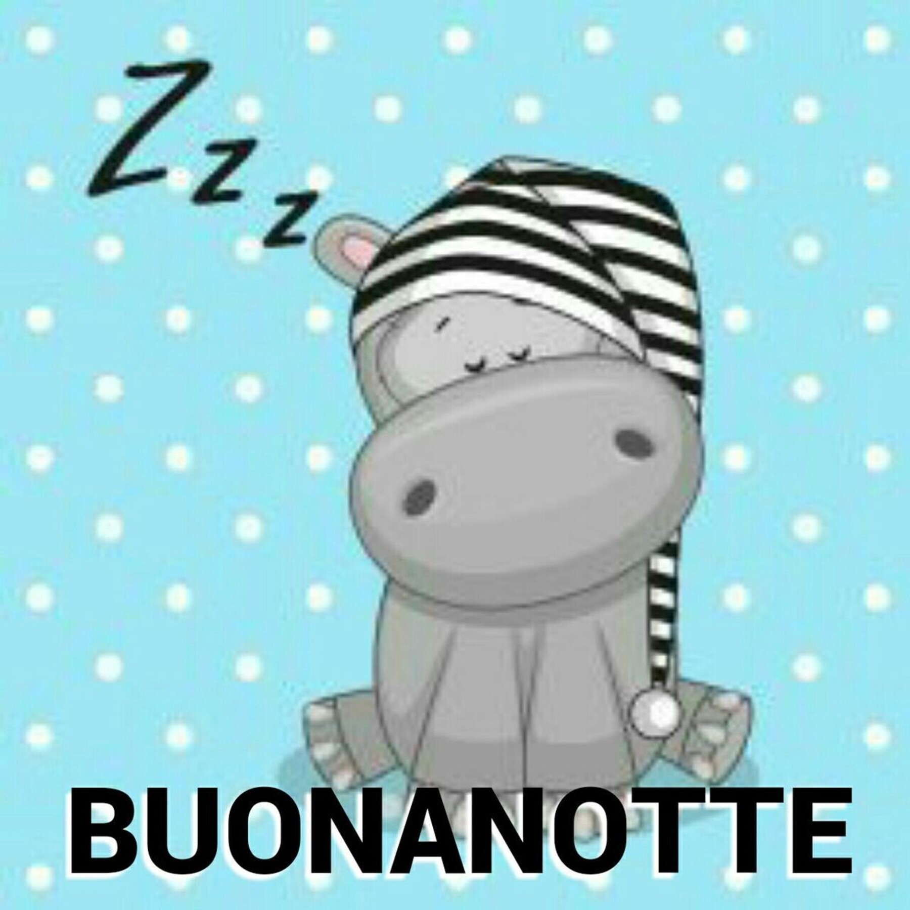 Zzz buonanotte