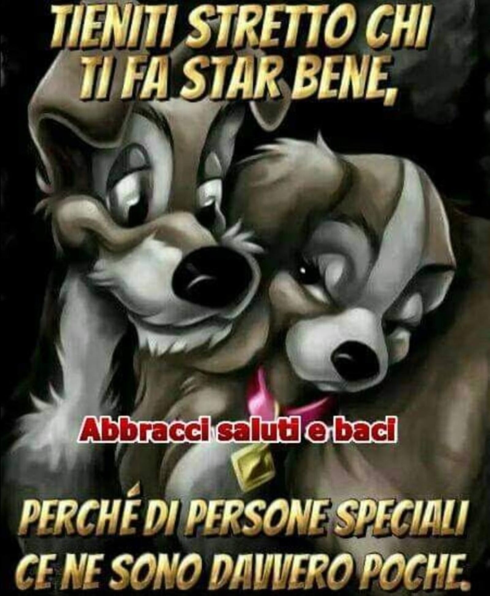 Tieniti stretto chi ti fa star bene perché di persone speciali ce ne sono davvero poche