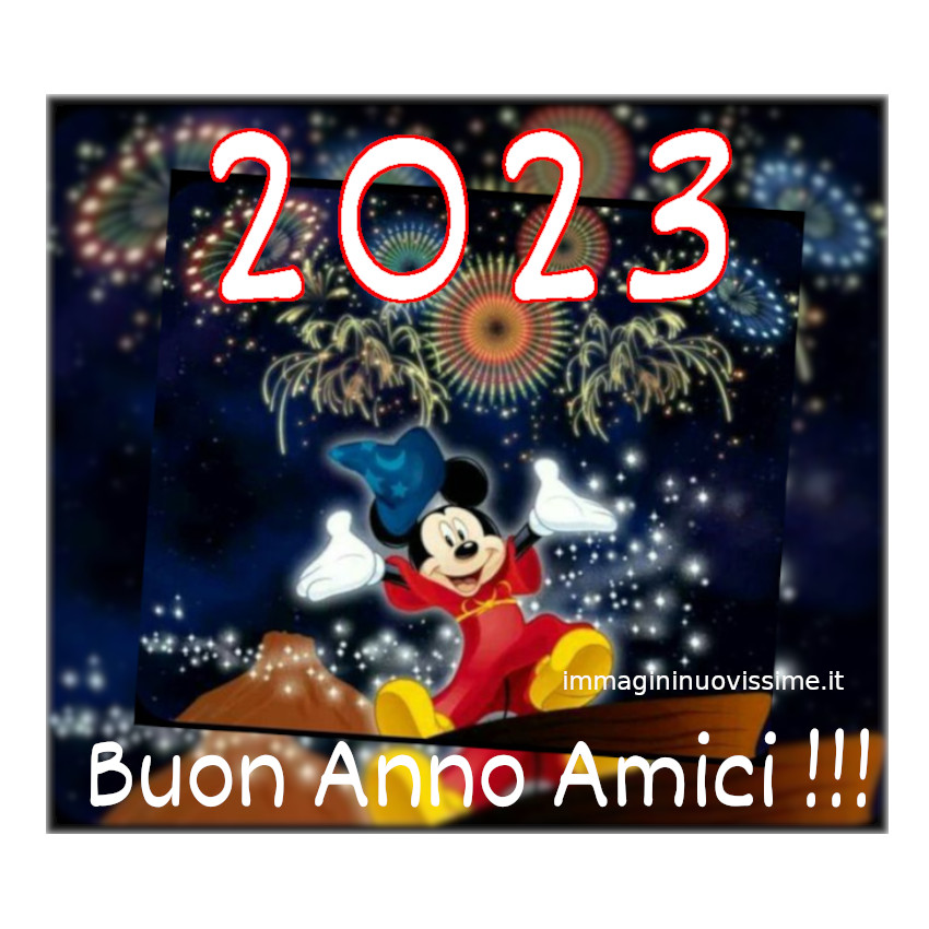 Buon Anno 2023 Amici da Topolino