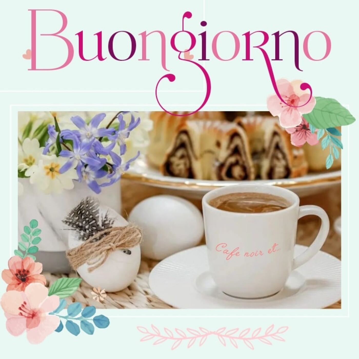 Buongiorno la colazione è a tavola