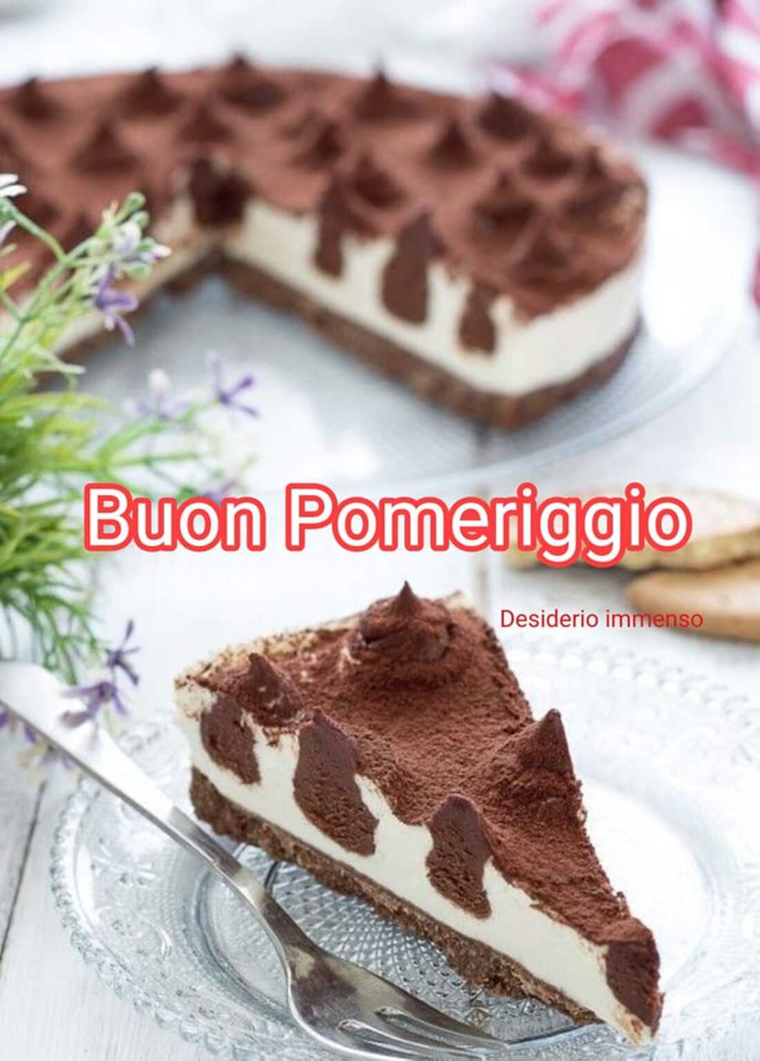 Con dolcezza buon pomeriggio agli amici