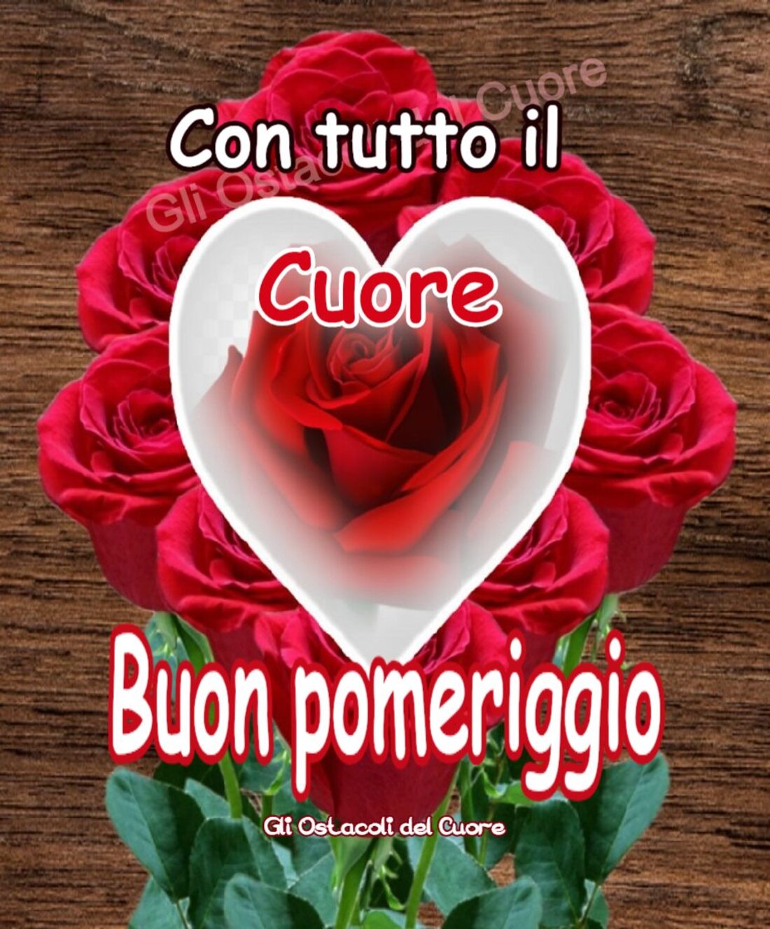 Gli Ostacoli del Cuore con tutto il cuore buon pomeriggio