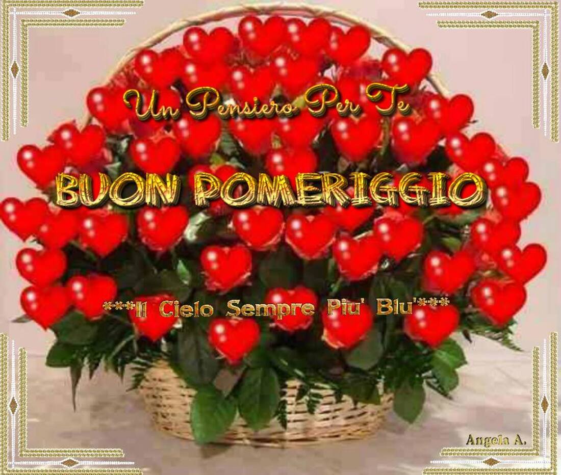 Un pensiero per Te buon pomeriggio